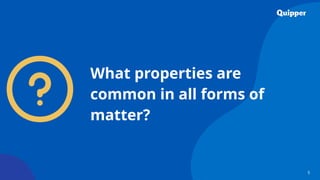 Comprehensive Overview of Properties of Matter in General Chemistry | PPTX