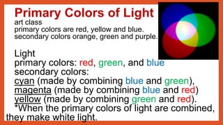 Properties and characteristics of light 4 | PPTX