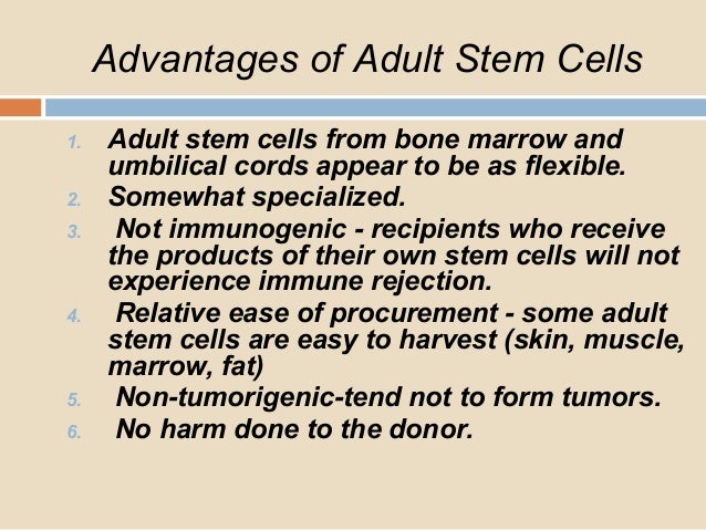 advantages and disadvantages of embryonic stem cells advantages and disadvantages of embryonic stem cells