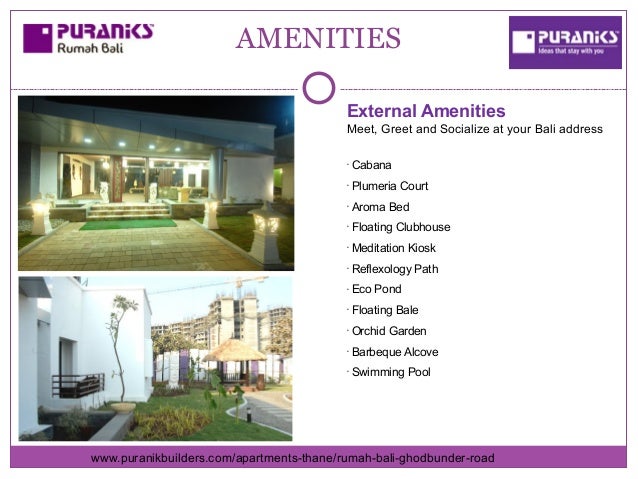Properties in Thane - Rumah Bali Project by Puranik Builders
