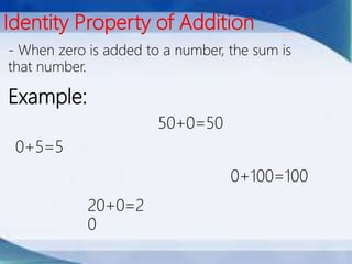 Properties of Addition | PPTX