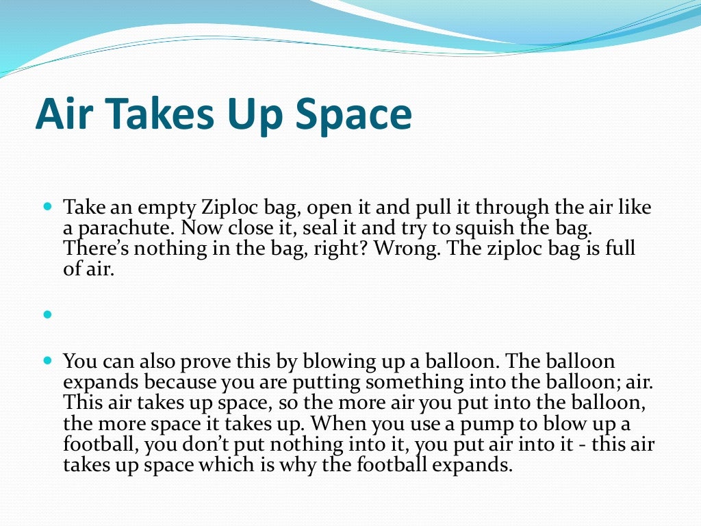 Properties of air