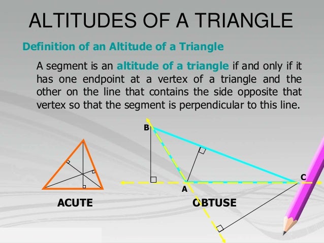 properties of a triangle