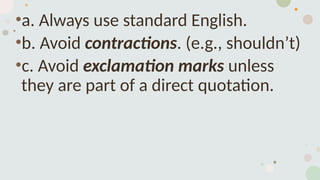 Properties of a Well-Written Text module 2.pptx