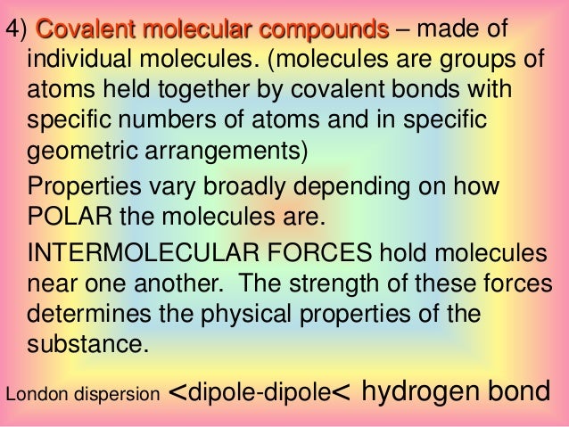 Covalent Compounds Are Made Of This