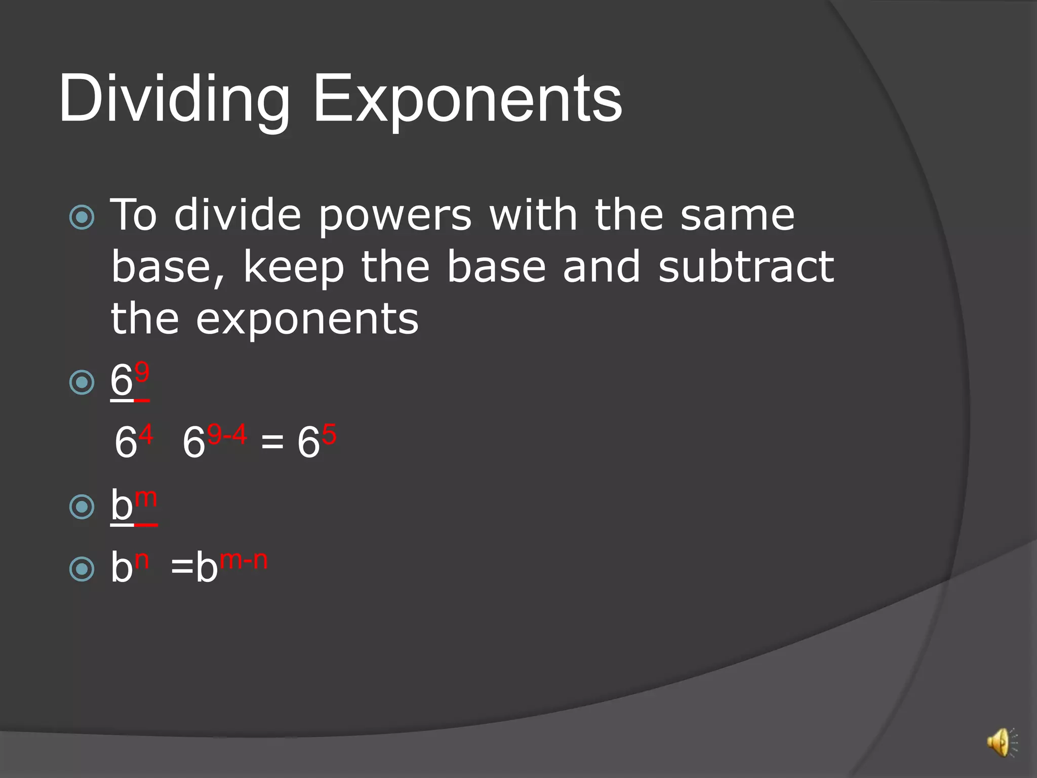 Properties of exponets | PPTX