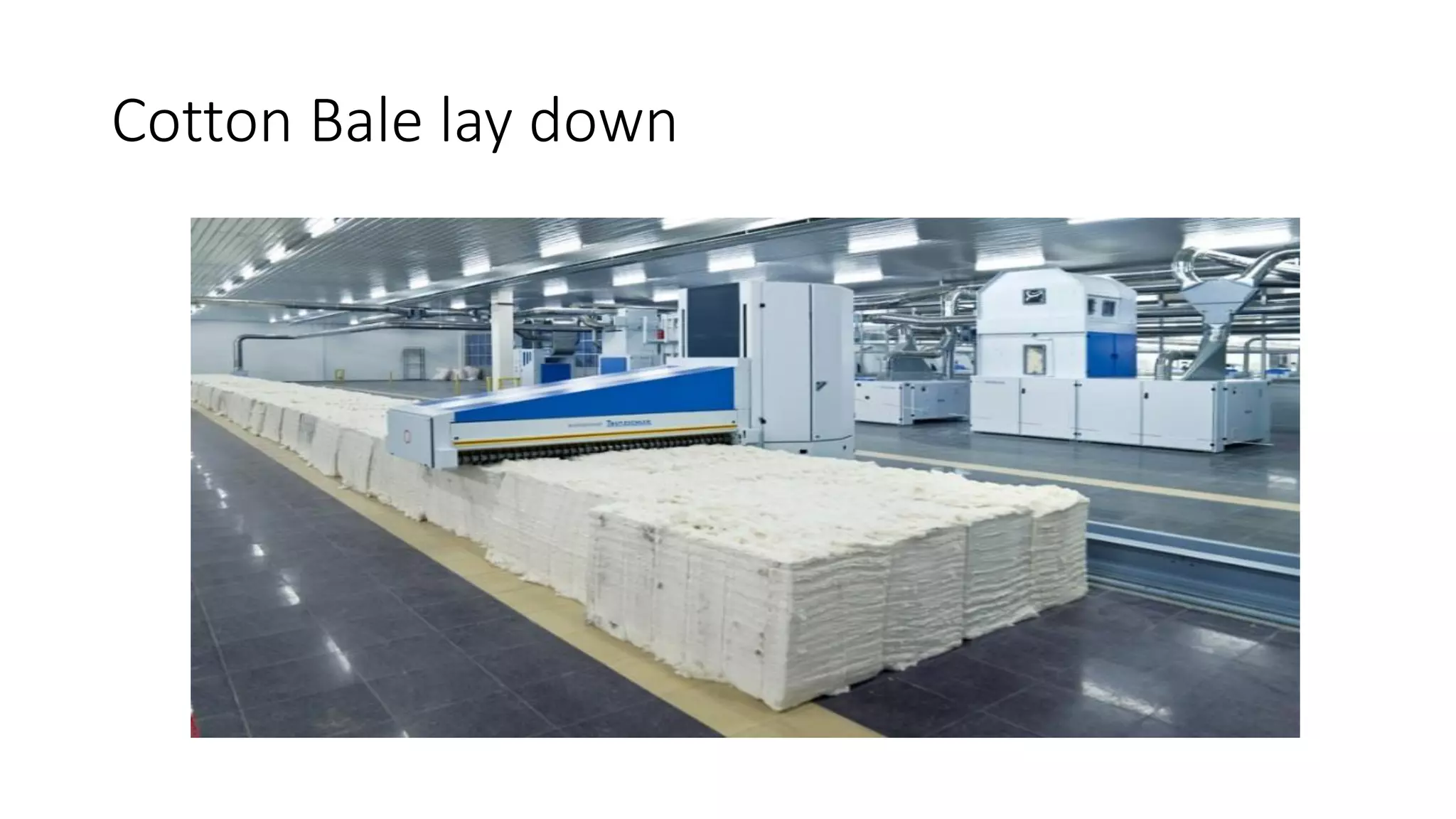 Cotton Bale lay down
 