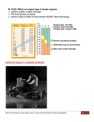 Properties of Fuel Oil & Bunkering Procedure by Hanif Dewan