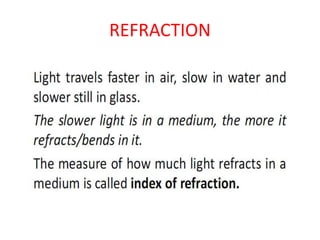 Properties of light | PPTX