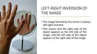 Left Right Inverted PROPERTIES OF LIGHT for middle school students | PPTX