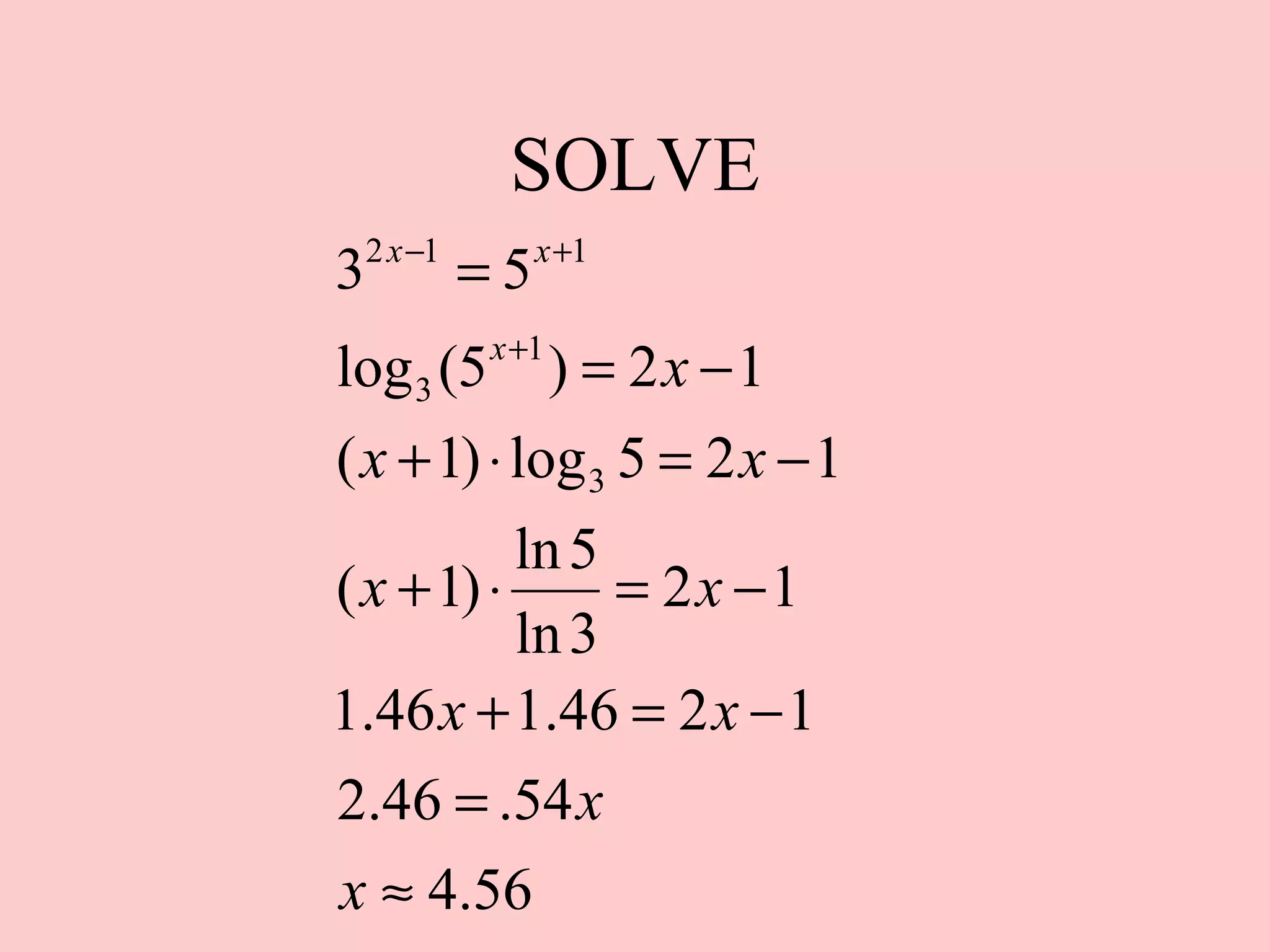 SOLVE 