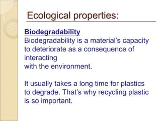 Properties of materials 13 14 jm | PPTX