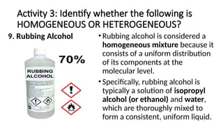 Using Properties of Matter in Identifying Substances | PPTX