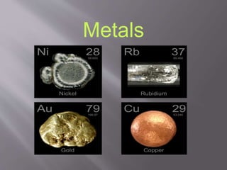 Metals
 