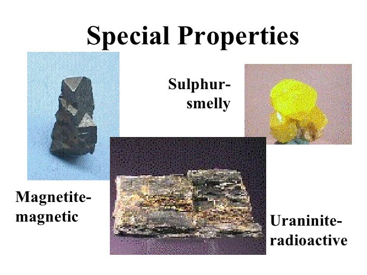 Physical Properties of Minerals