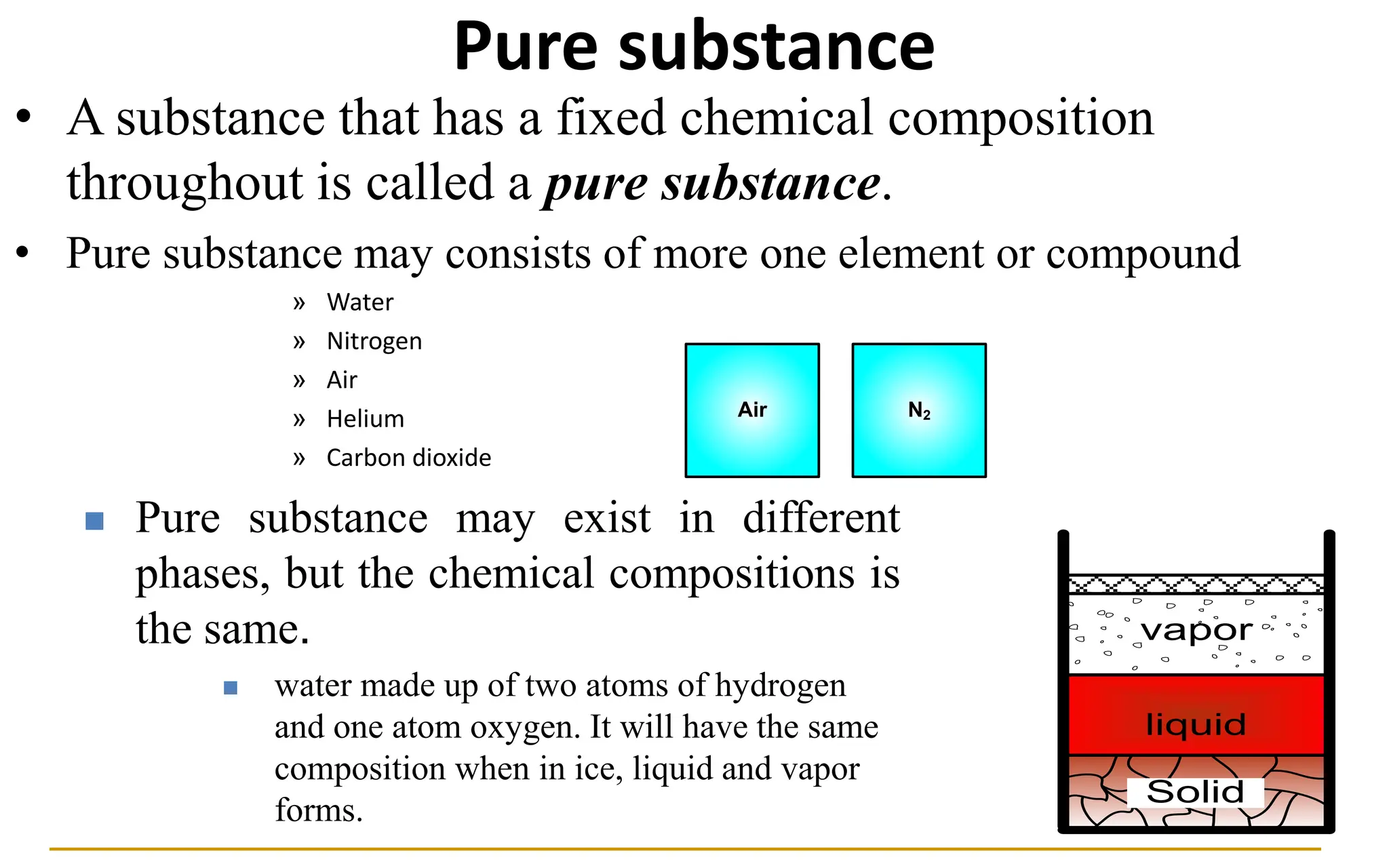 Thermody Properties of Pure Substance (1).ppt | Chemistry | Science