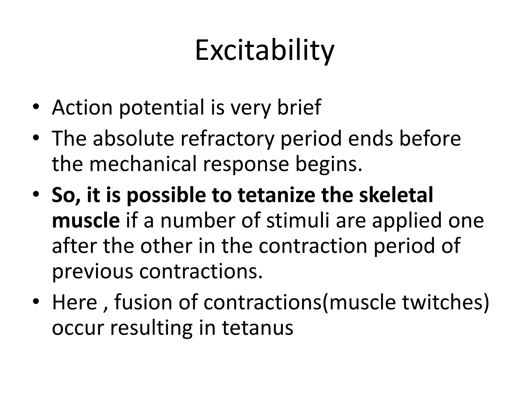 Properties of skeletal muscle | PPT