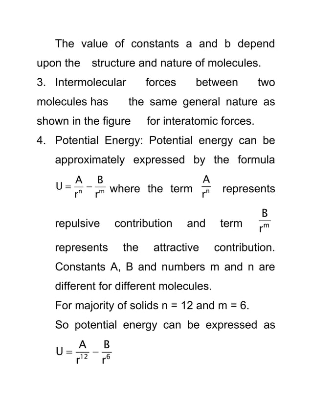 Properties of Solids and Liquids Notes JEE Main 2015