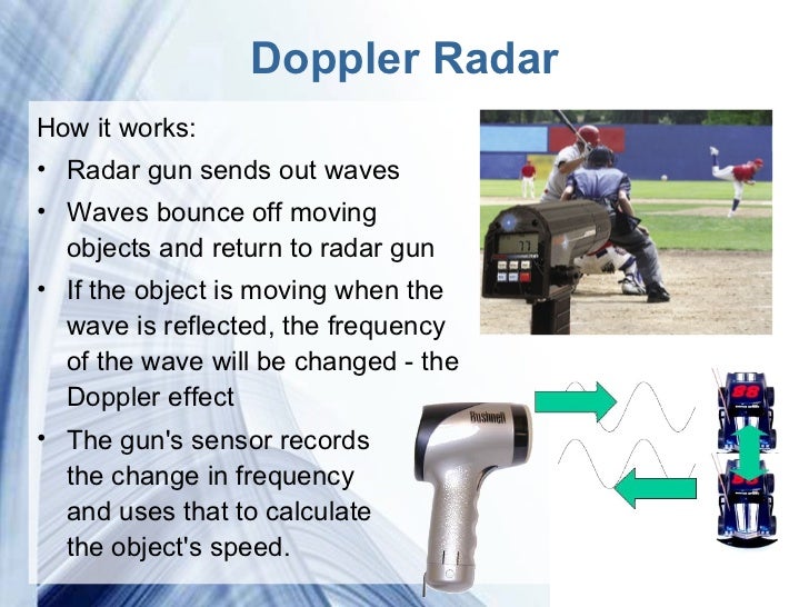 properties of sound radar gun how it works