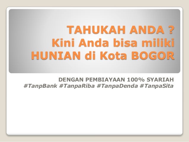 Rumah Dijual Di Bogor Kota Harga Murah  Terupdate Bogor Baru