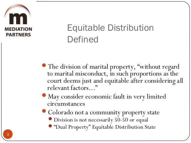 Division of stock options in divorce