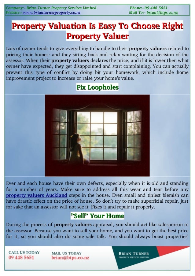 Property Valuation Is Easy To Choose Right Property Valuer