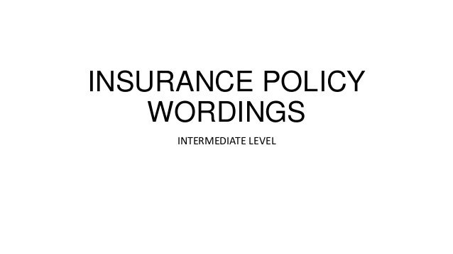All Risk Property Insurance Exclusions All Risk Property Insurance Exclusions