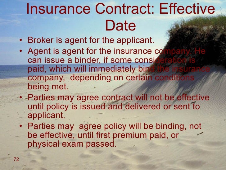 The Consideration Clause Of An Insurance Contract Includes