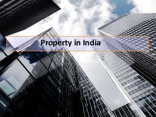 Property in India
 
