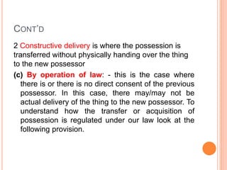 Property_law_pp1 (1).pptx for law student | PPTX
