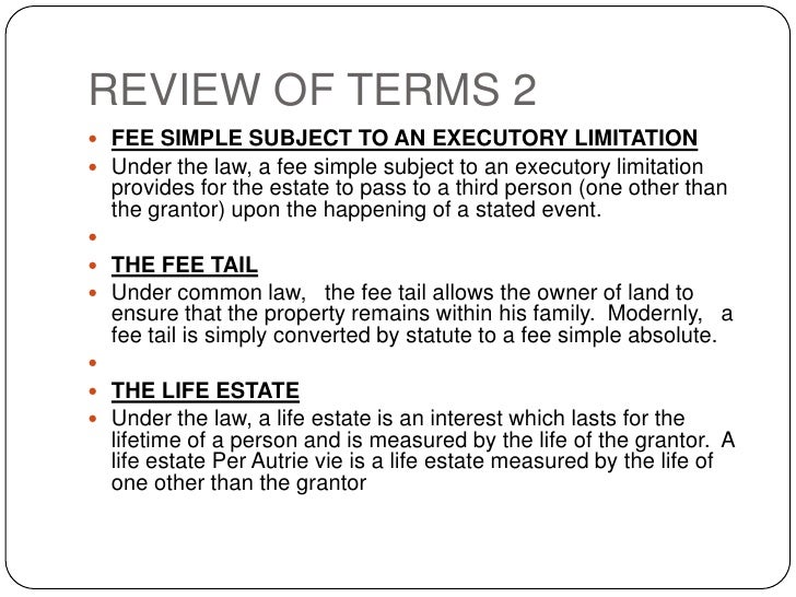 Property Law Red Ppt