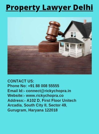 Property Lawyer Delhi