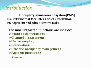 Property management system | PPTX