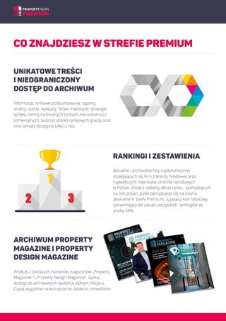 Unikatowe treści
i nieograniczony
dostęp do archiwum
Informacje, rynkowe podsumowania, raporty,
analizy, opinie, wywiady. ...