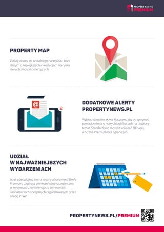 Property Map
Zyskaj dostęp do unikalnego narzędzia - bazy
danych o największych inwestycjach na rynku
nieruchomości komerc...