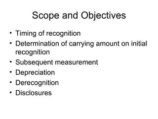 Property plant and equipment ias 16 | PPT