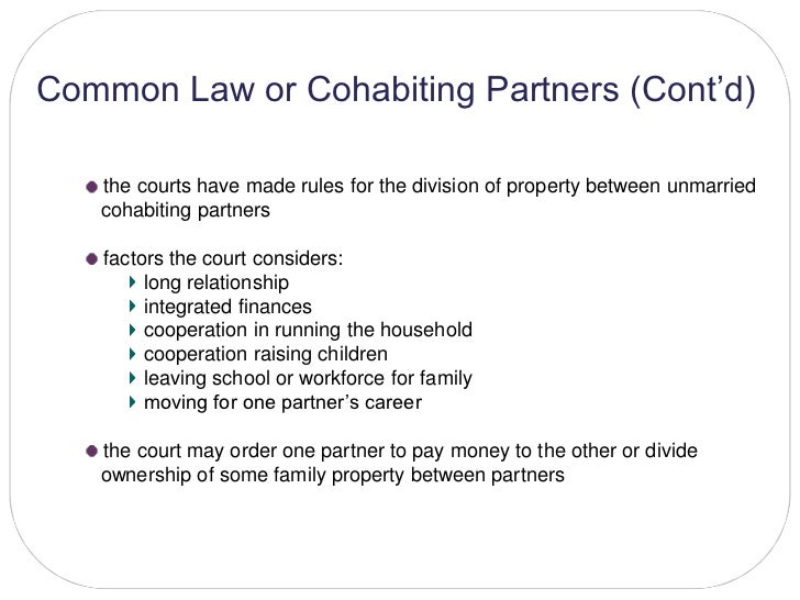 Common Law Spouse Property Rights Common Law Spouse Property Rights