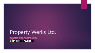 Property Werks Ltd.
BEAUTIFUL YARD, ALL YEAR LONG.
 