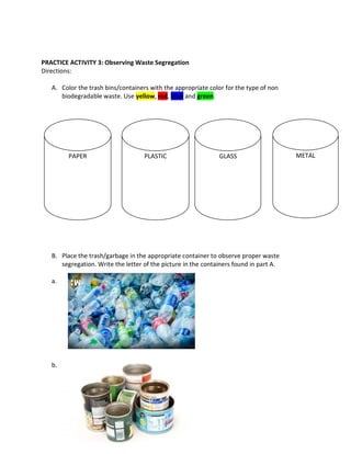 Proper waste management at home | PDF
