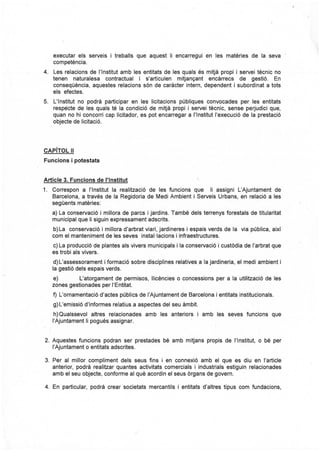 Nova proposta d'estatuts a 5 de febrer