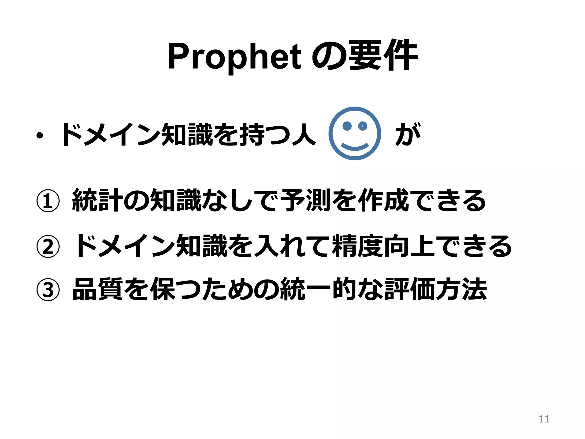 Prophet入門【Python編】Facebookの時系列予測ツール | PDF