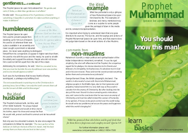 examples of pamphlet
