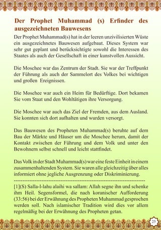 Der edle Charakter des Propheten Muhammad | PDF