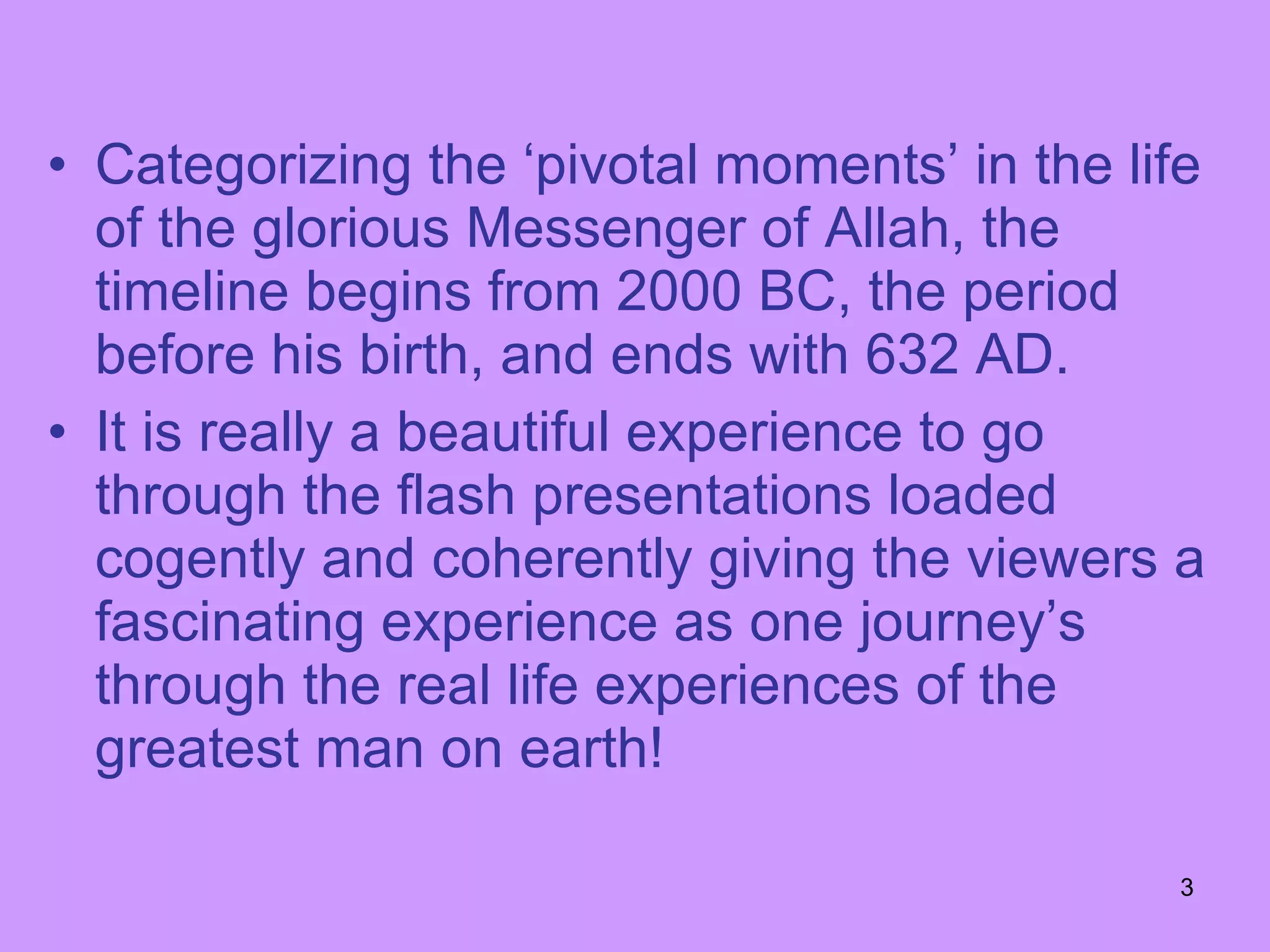 Prophetic Timeline Website Review PPT