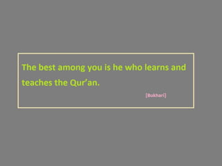 Prophet muhammad [pbuh] golden words 17