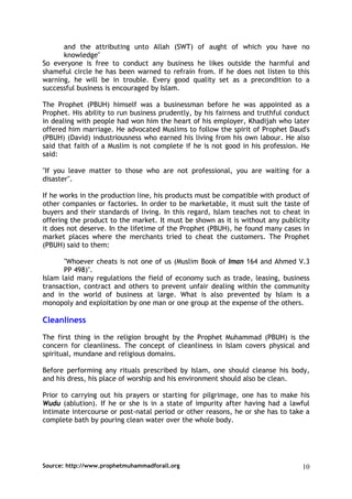 Prophet Muhammad (saw) -blessing for mankind | PDF