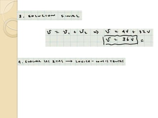 Propiedad de linealidad - Principio de Superposición