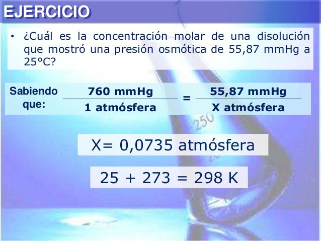 Como Pasar De Atm A Mmhg