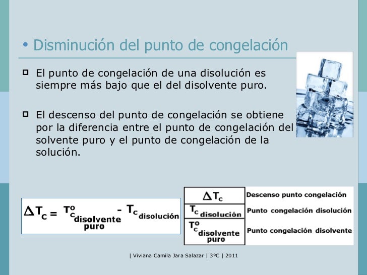 Propiedades coligativas de las disoluciones