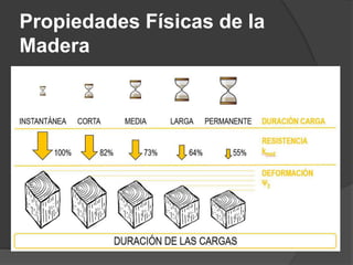 Propiedades Físicas de la
Madera
 